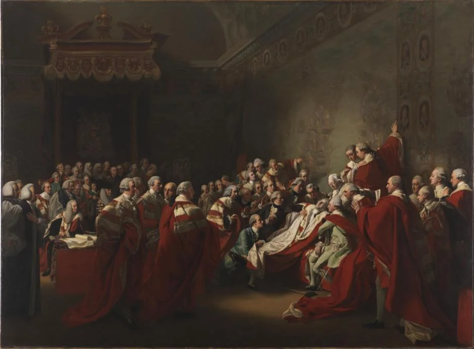 The Collapse of the Earl of Chatham in the House of Lords, 7 July 1778 1779-80 by John Singleton Copley 1738-1815
