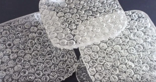 Make These Whimsical Bubble Wrap Coasters